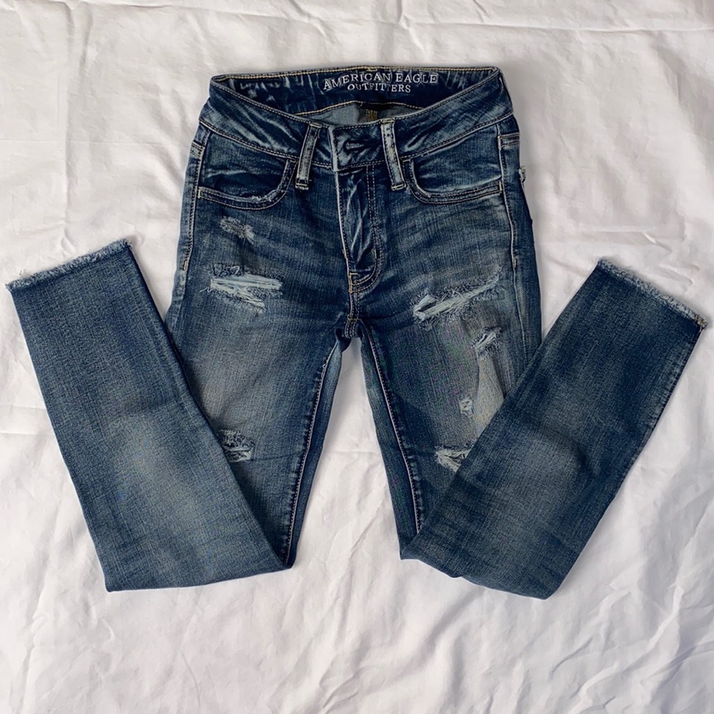 ⭐️AE⭐️ Super Stretch Jegging Crop